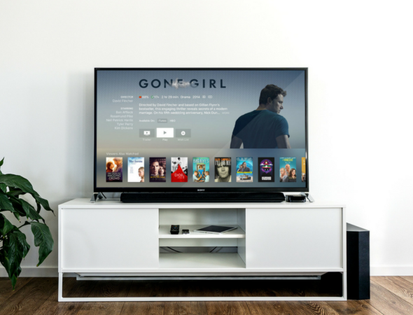 TV stands make great entertainment systems for small spaces